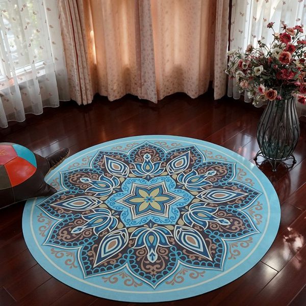 round large rubber meditation mat， Linen rubber yoga mat manufacturer in China, yoga mat wholesale & dropshipping