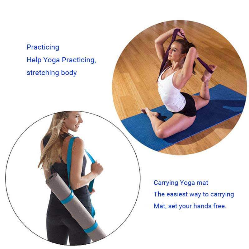 Sunbear Sport Yoga Carrying strap, yoga belt with D ring