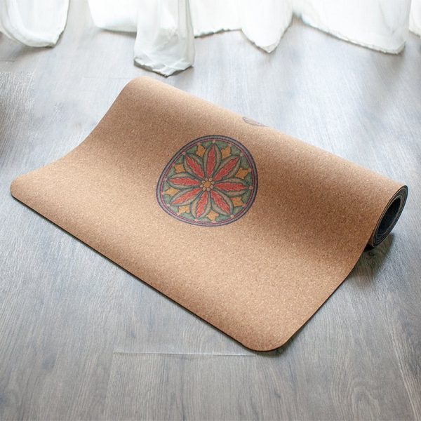 Sunbear Sport cork yoga mat, nonslip lightweight exercise mat, Linen rubber yoga mat manufacturer in China, yoga mat wholesale & dropshipping