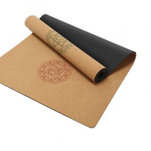 Sunbear Sport cork rubber yoga mat, nonslip lightweight exercise mat, Linen rubber yoga mat manufacturer in China, yoga mat wholesale & dropshipping