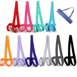 Cotton Yoga Carrying Strap Multi Colors