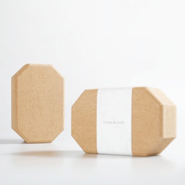 Hexagon yoga brick, round yoga block