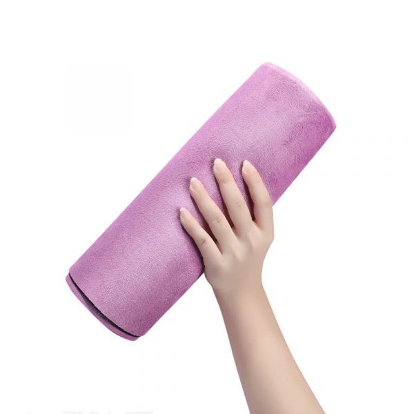 Folding travel exercise mat
