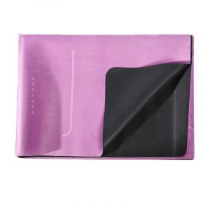 Folding travel exercise yoga mat