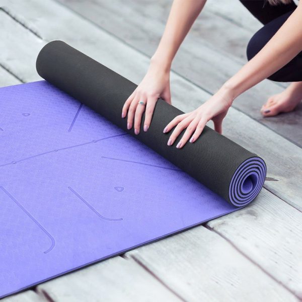 Sunbear Sport New TPE rubber ygoa mat, nonslip exercise pilates mat