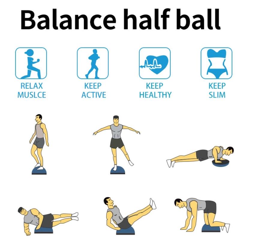 Yoga Half Balance Ball