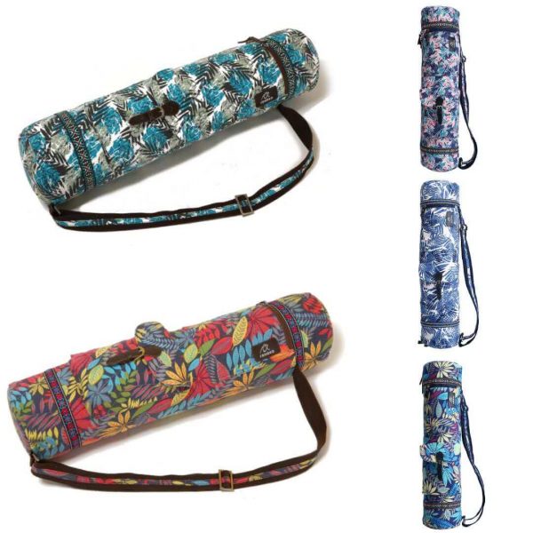 various colorful printing canvas yoga bag manufacturer in China