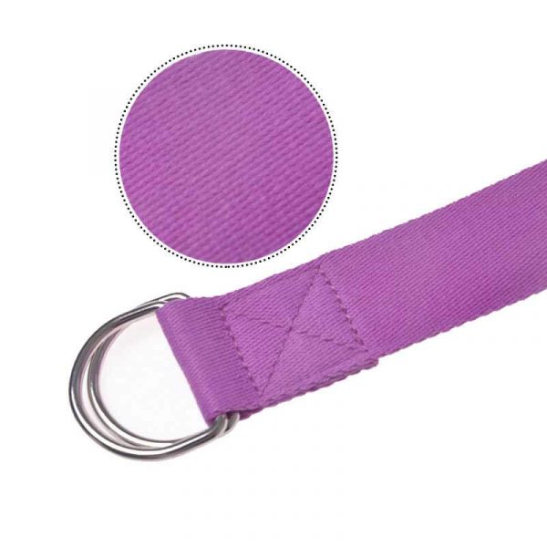Sunbear Sport Yoga Stertching strap with d ring (3)