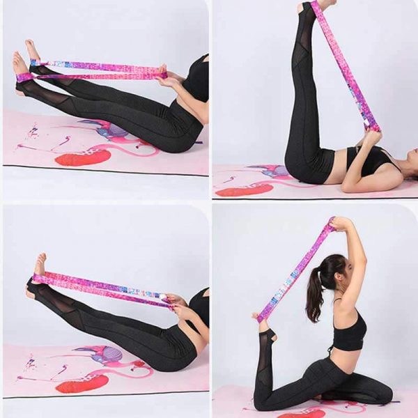 Sunbear Sport Yoga Carrying strap, yoga belt with D ring