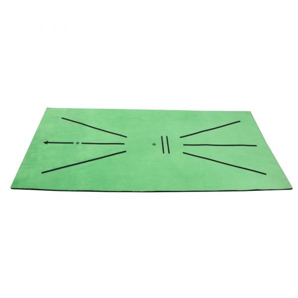 Glof swing training mat