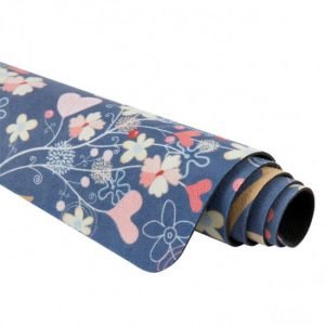 Sunbear Sport Print Microfiber Suede Natural Rubber Yoga Mat Wholesale & dropshipping