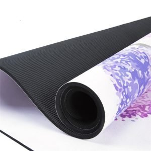 Sunbear Sport Print Microfiber Suede Natural Rubber Yoga Mat Wholesale & dropshipping